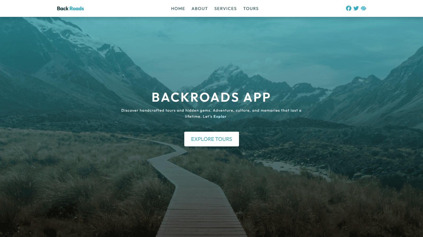 Travel Tour Landing — Landing page • DH Tech